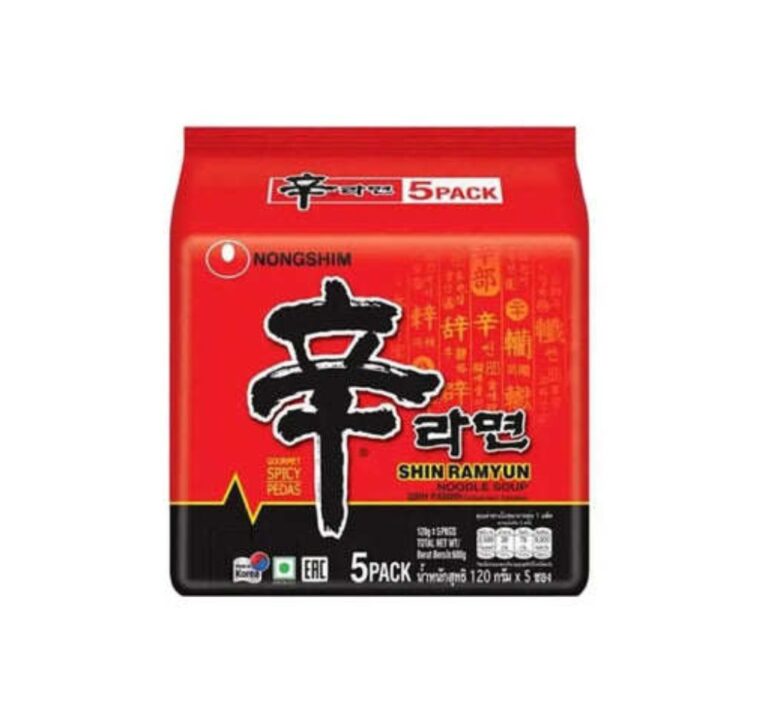 Shin Ramyun Noodles 5 Pack